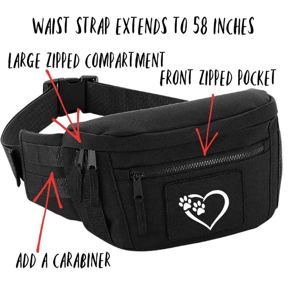 X-L Dog Walking Bum Bag + Eco Poo Bags Bundle! Save 15%