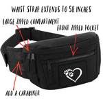 Load image into Gallery viewer, Walkies Dog Walking Bum Bag - Extra Large Waist Pack
