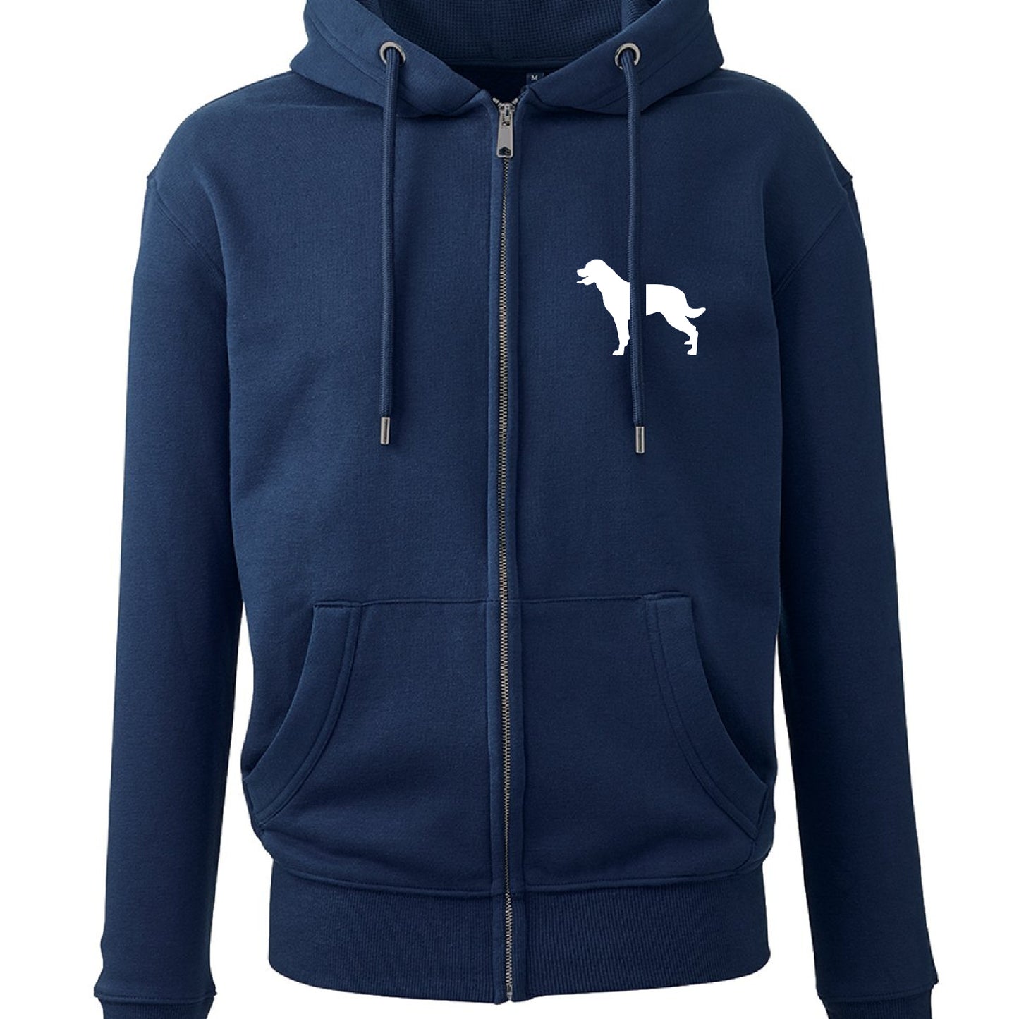 Personalised Zip Up Luxury Dog Hoodie - Add ANY Dog Breed