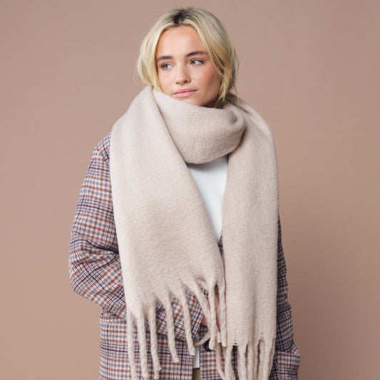 Oversized Fluffy Scarf