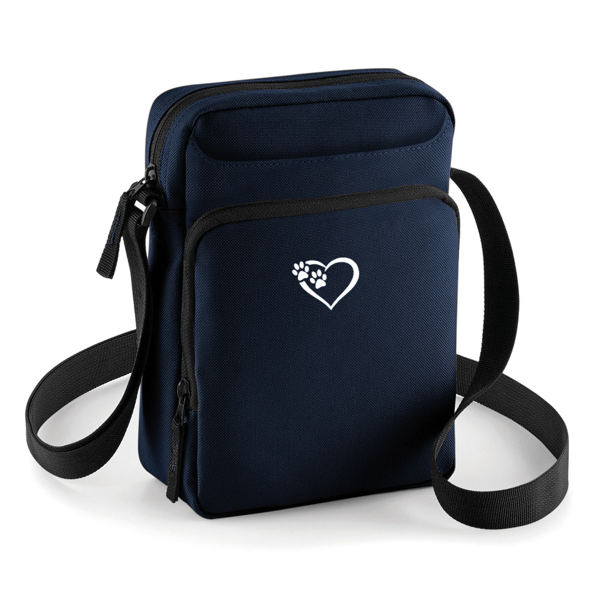 Heart and Paws Hoodie and Cross Body Walking Bag  Bundle  Save £6!