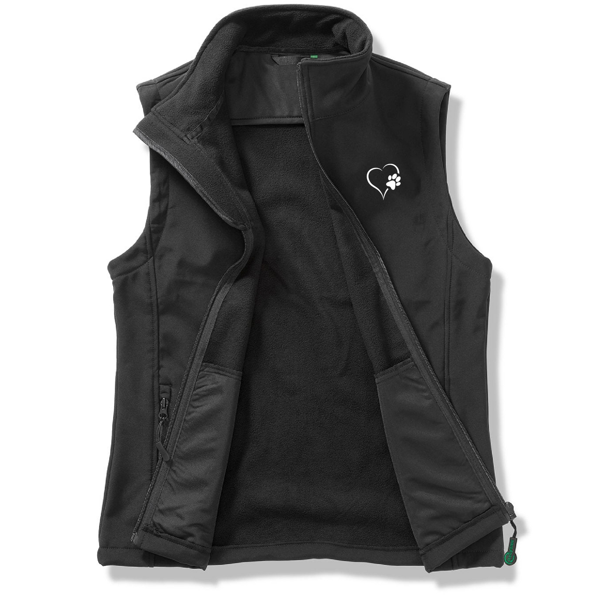Women’s Dog Walking Gilet – Showerproof Softshell Bodywarmer