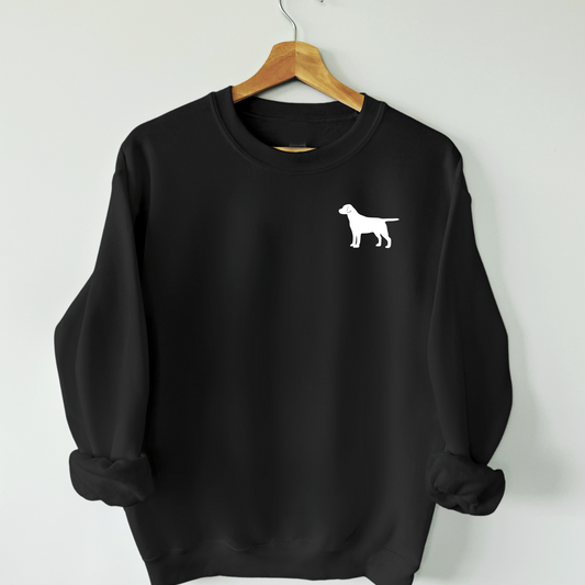 Labrador Sweatshirt - Black Size S - UK 10-12 (36")