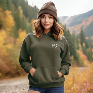 Heart and Paws Hoodie - Relaxed Fit