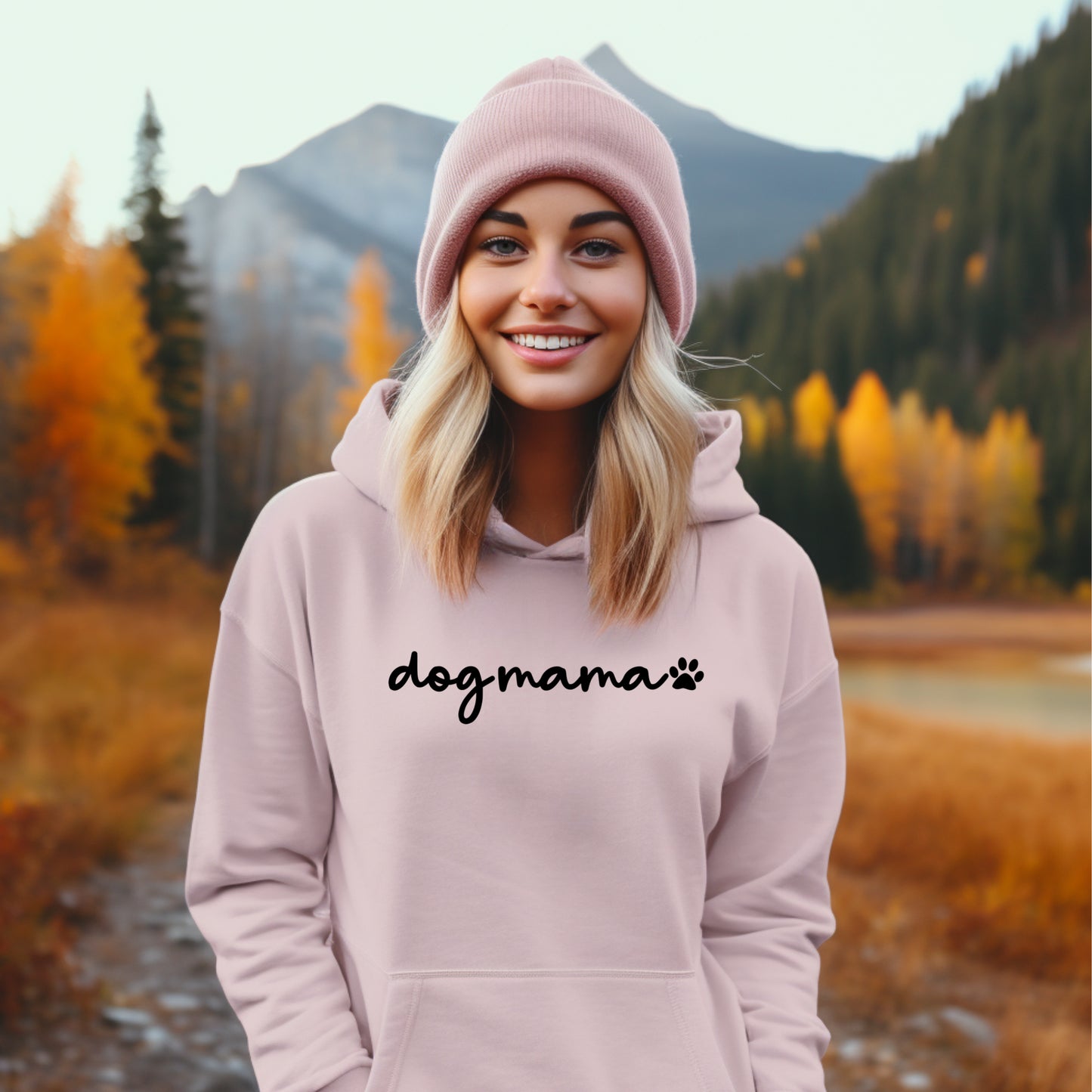 Dog Mama Hoodie, Oversize Hoodie