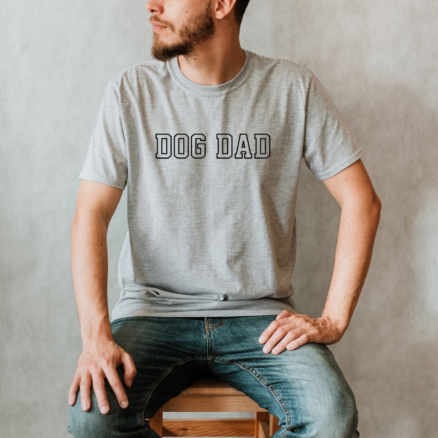 Dog Dad T-Shirt - Organic Cotton Men's TShirt