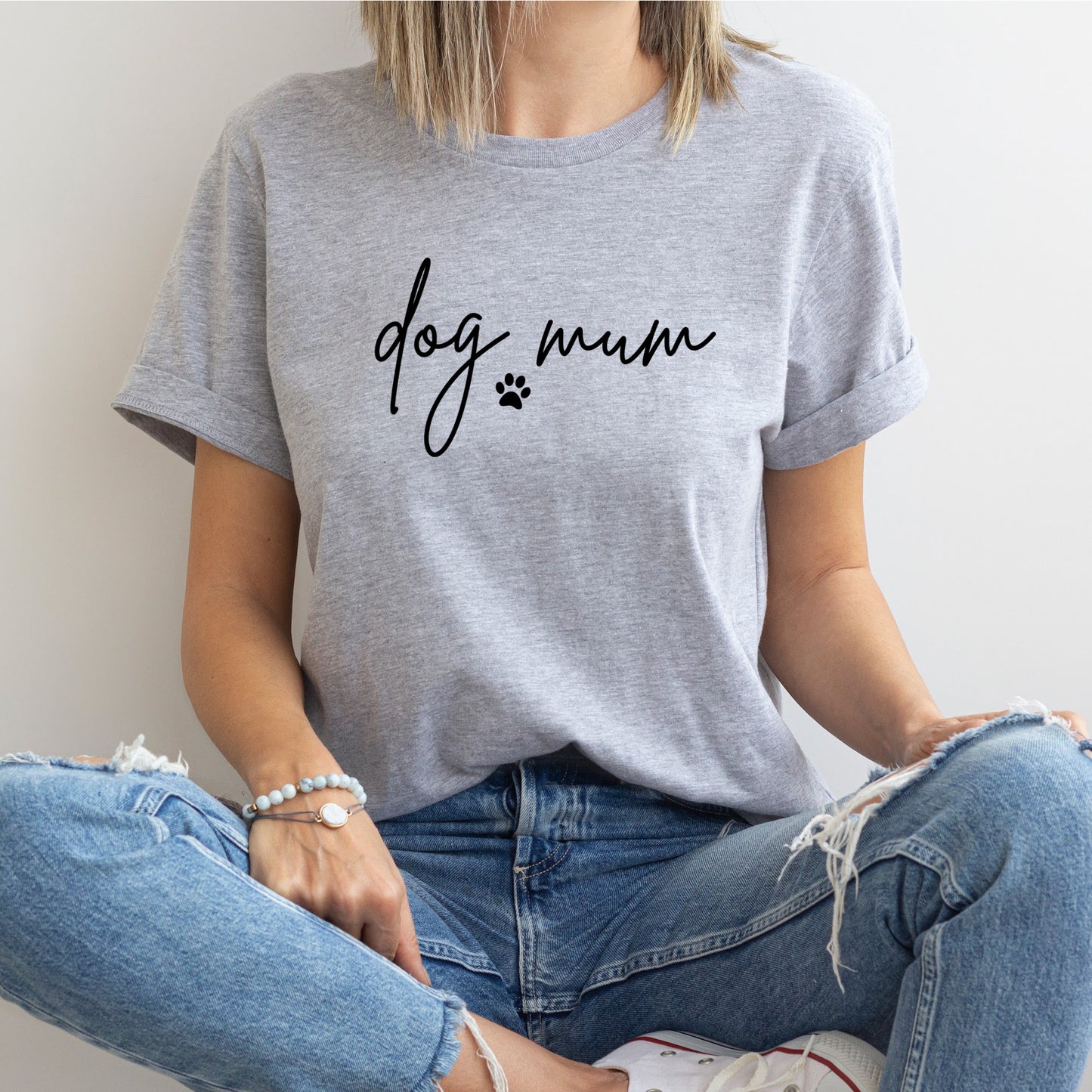 Dog Mum T Shirt - Organic Cotton