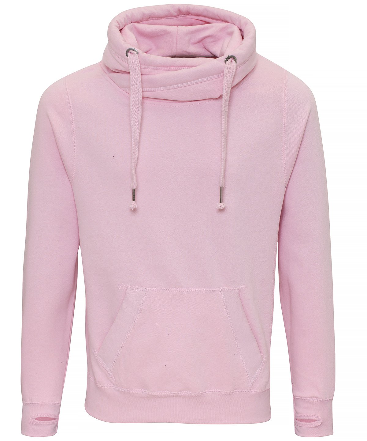 Plain Luxury Cowl Neck Hoodie Unisex