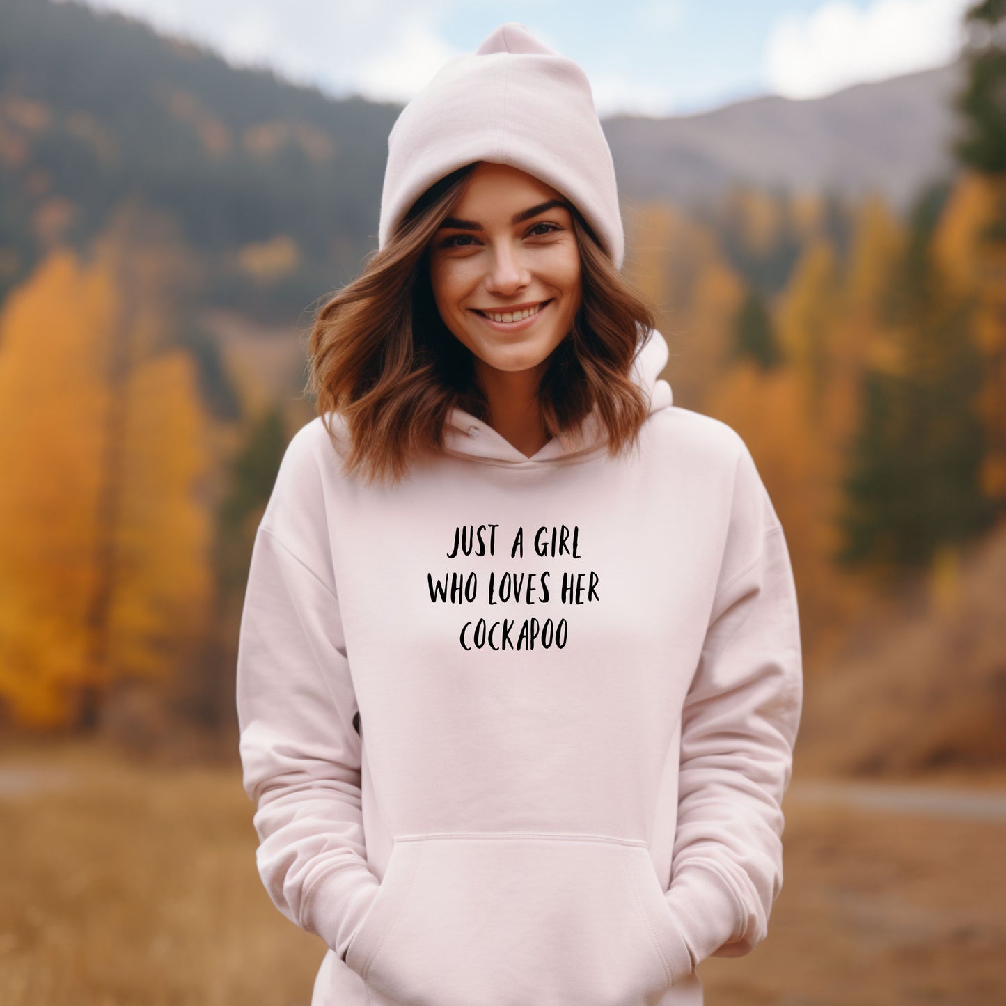 Just A Girl who Loves Her... Hoodie - Personalise with ANY Dog Breed