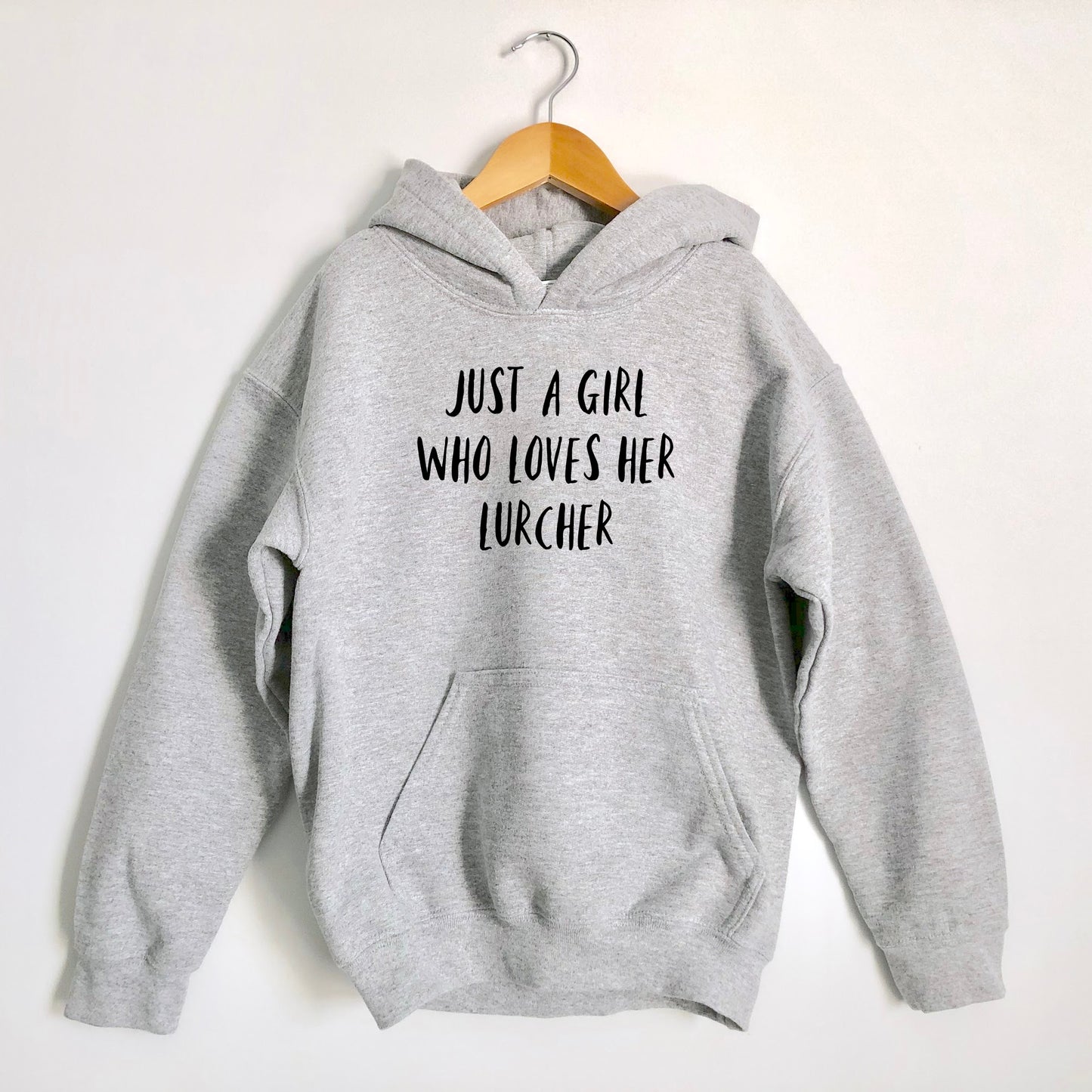 Children's Just a Girl Hoodie - ADD ANY BREED!