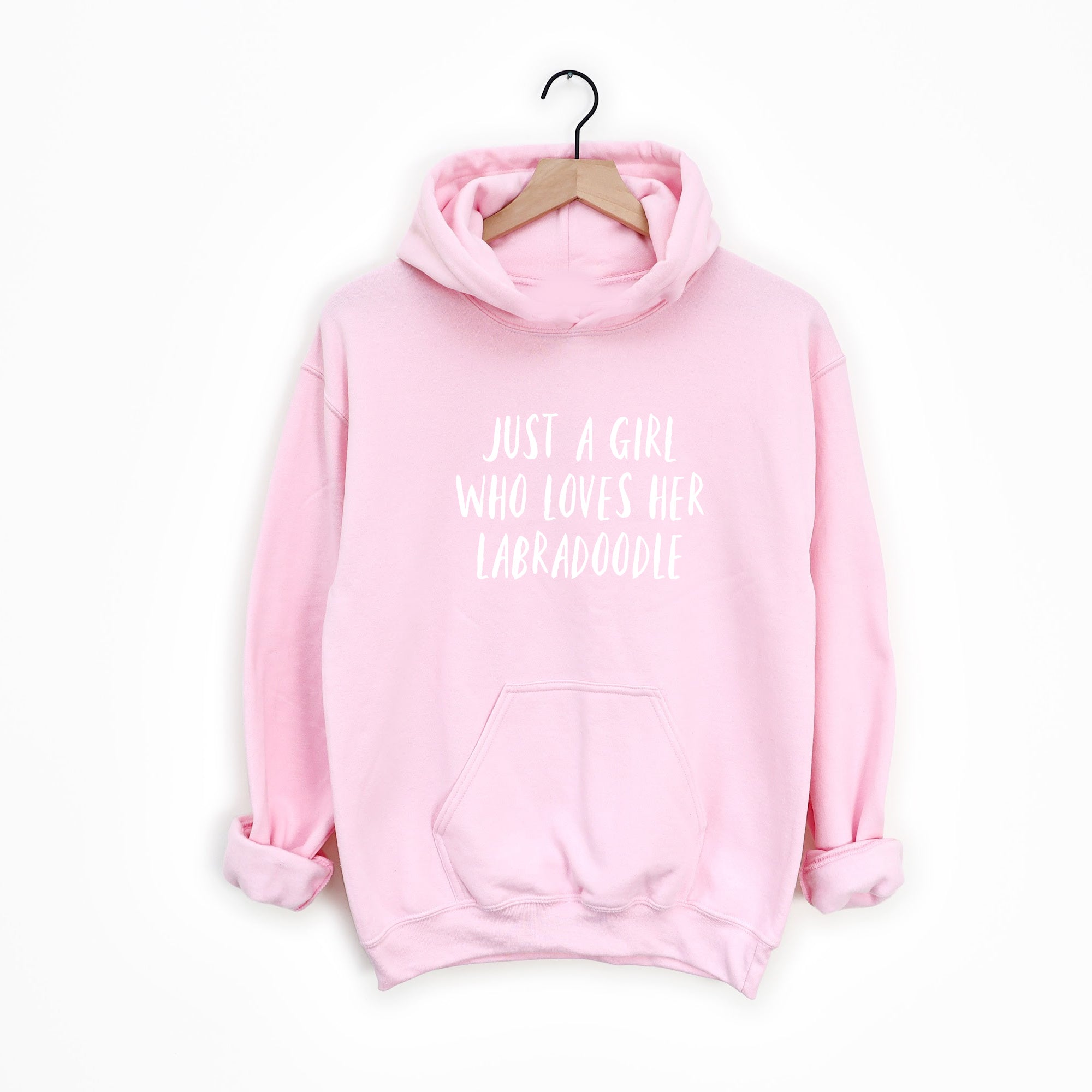 Children's Just a Girl Hoodie - ADD ANY BREED!