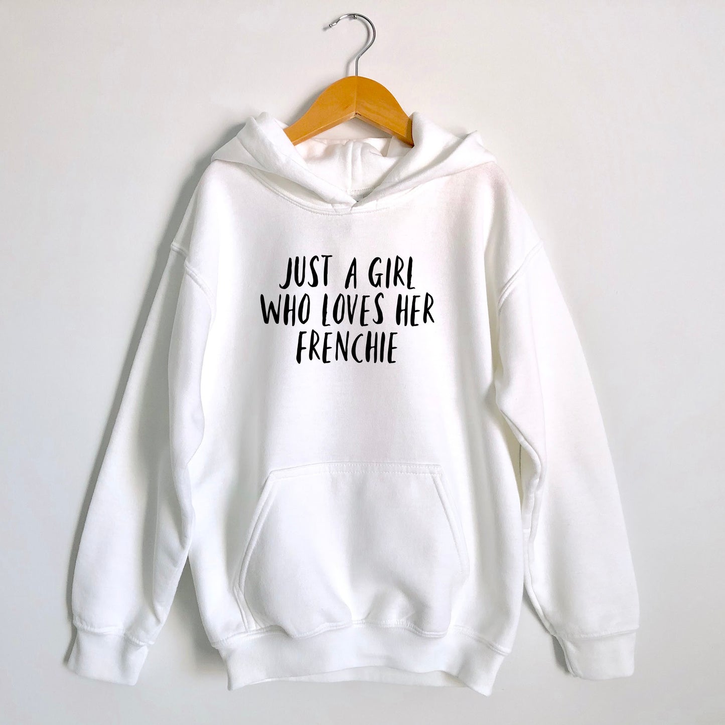 Children's Just a Girl Hoodie - ADD ANY BREED!