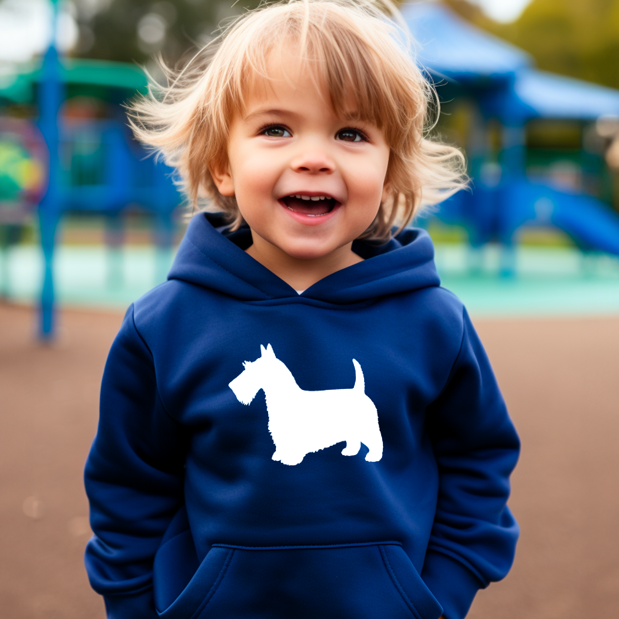 Children's Dog Hoodie, Personalise with ANY DOG BREED