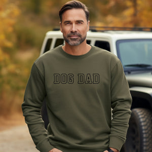 Dog Dad Sweatshirt - Unisex Fit Men's Sweatshirt