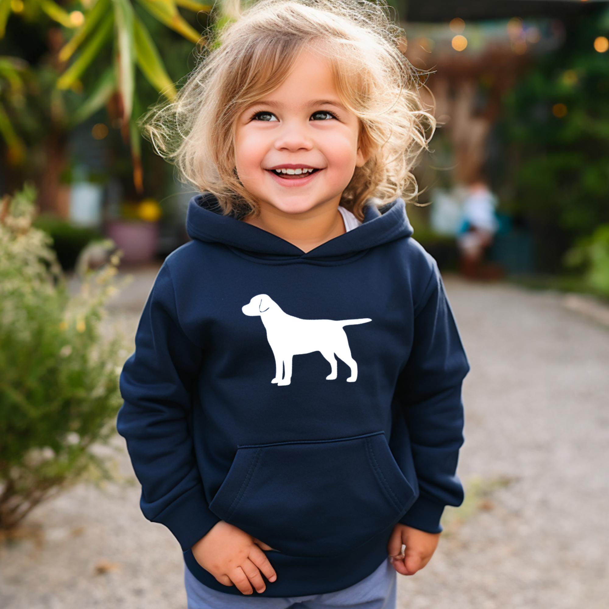 Children's Dog Hoodie, Personalise with ANY DOG BREED