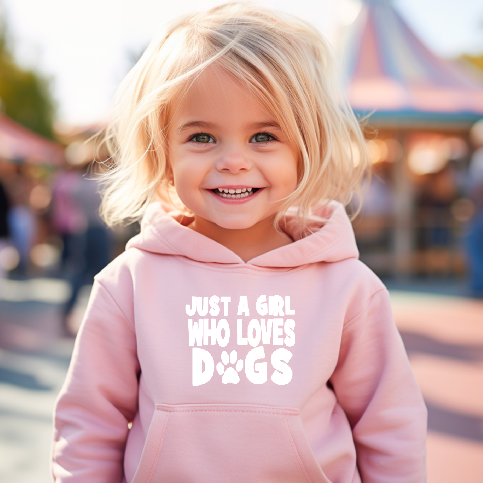 Just a Girl who Loves Dogs Hoodie