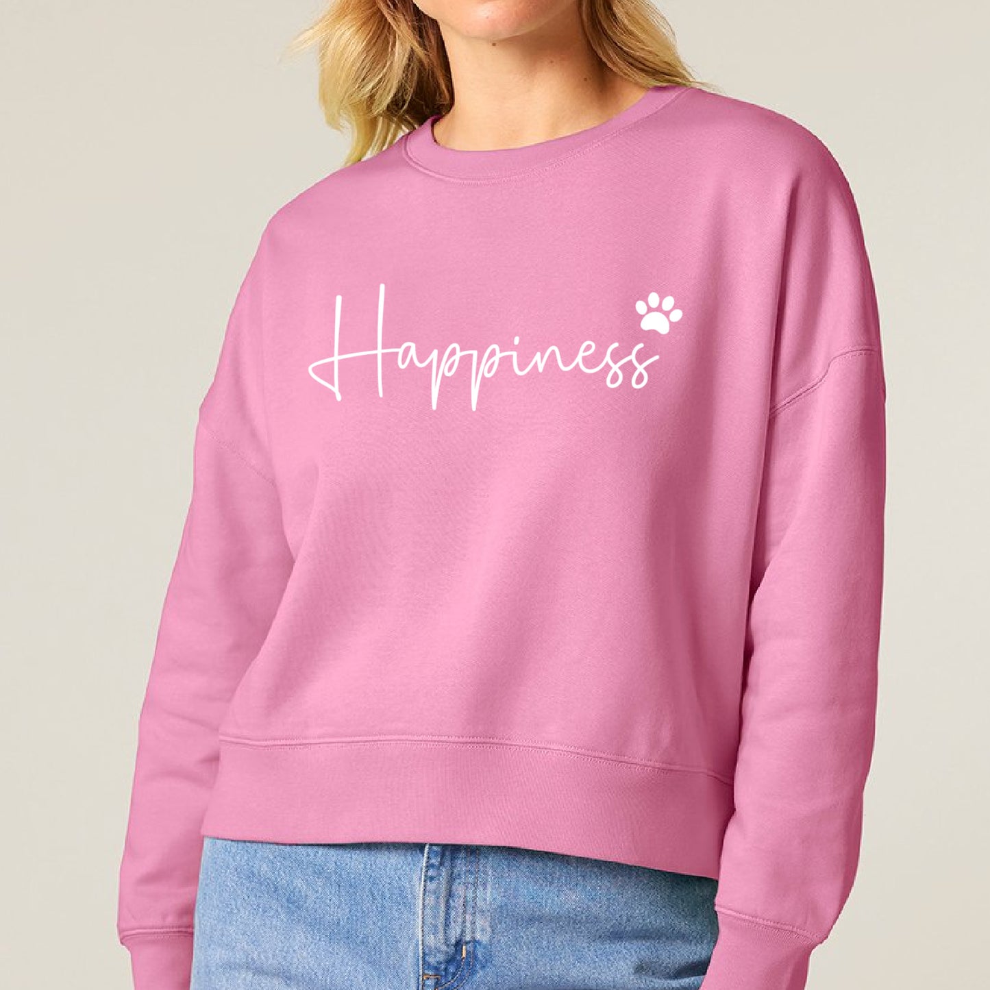 Limited Edition 'Happiness' Sweatshirt - Organic Cotton