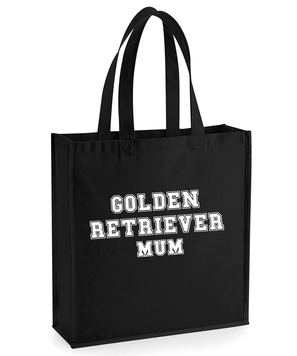 Golden Retriever Mum  Premium Canvas Tote Bag