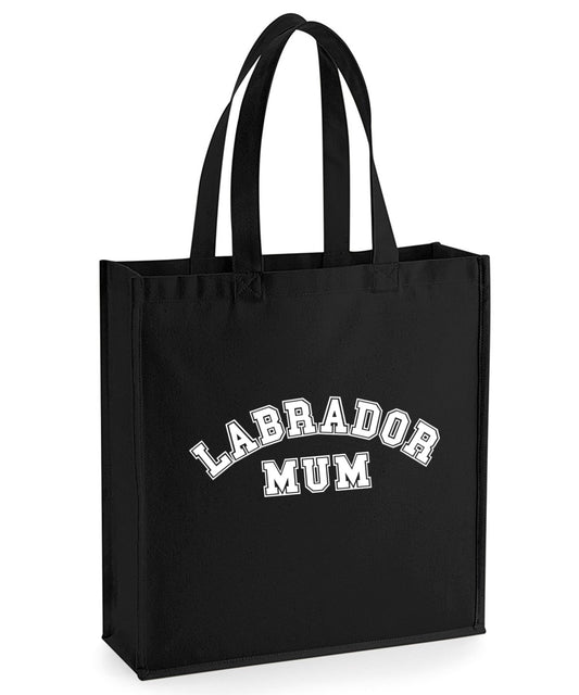 Labrador Mum  Premium Canvas Tote Bag
