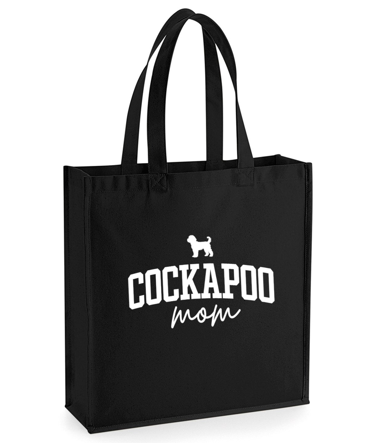 Cockapoo Mum  Premium Canvas Tote Bag