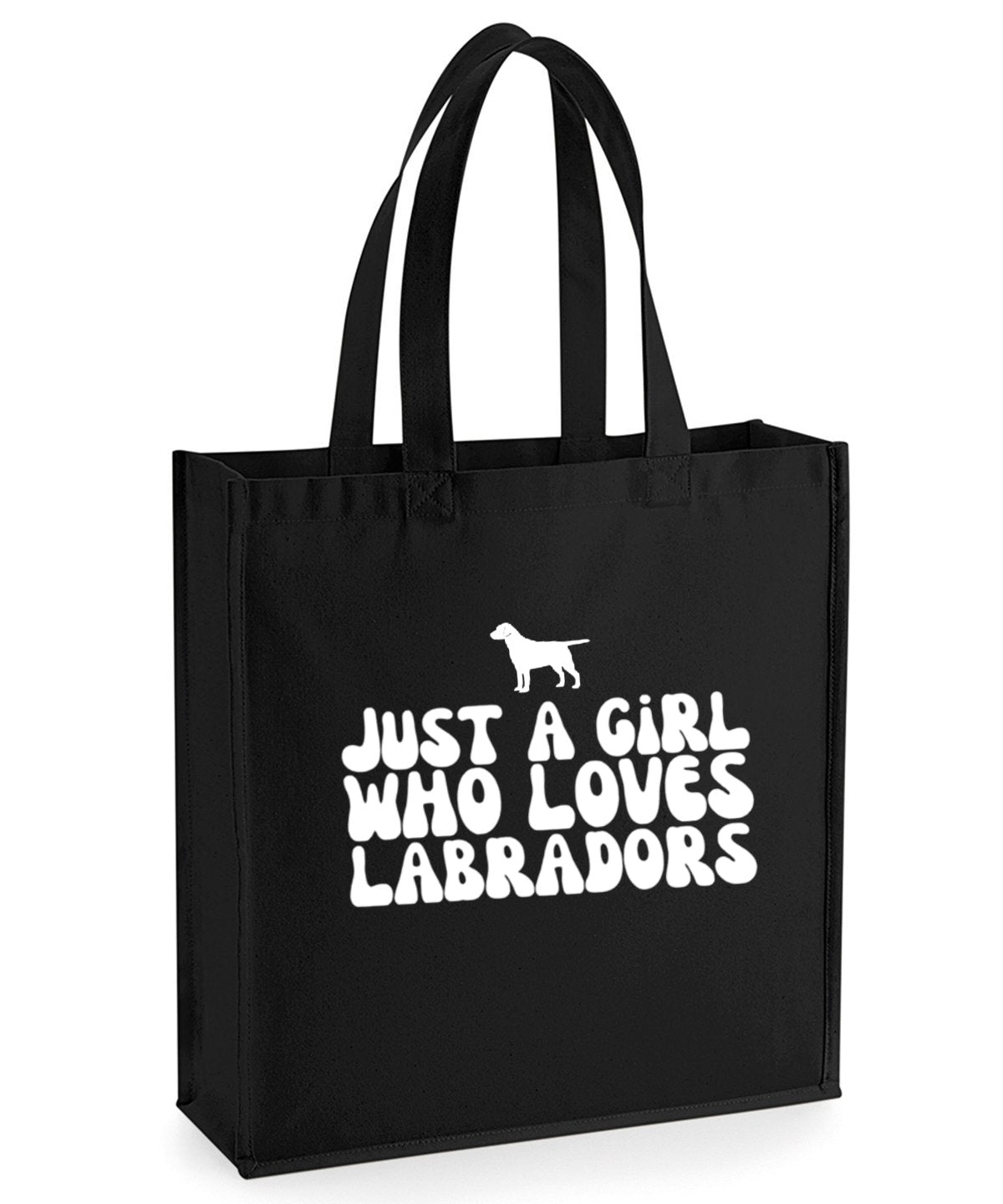 Labrador Mum  Premium Canvas Tote Bag