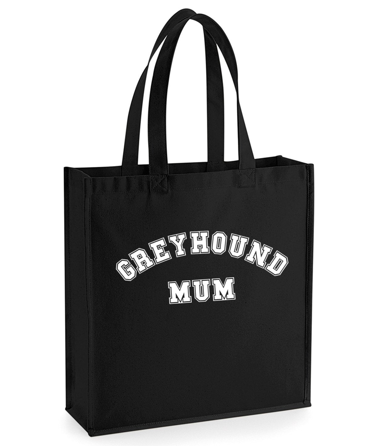 Greyhound Mum  Premium Canvas Tote Bag