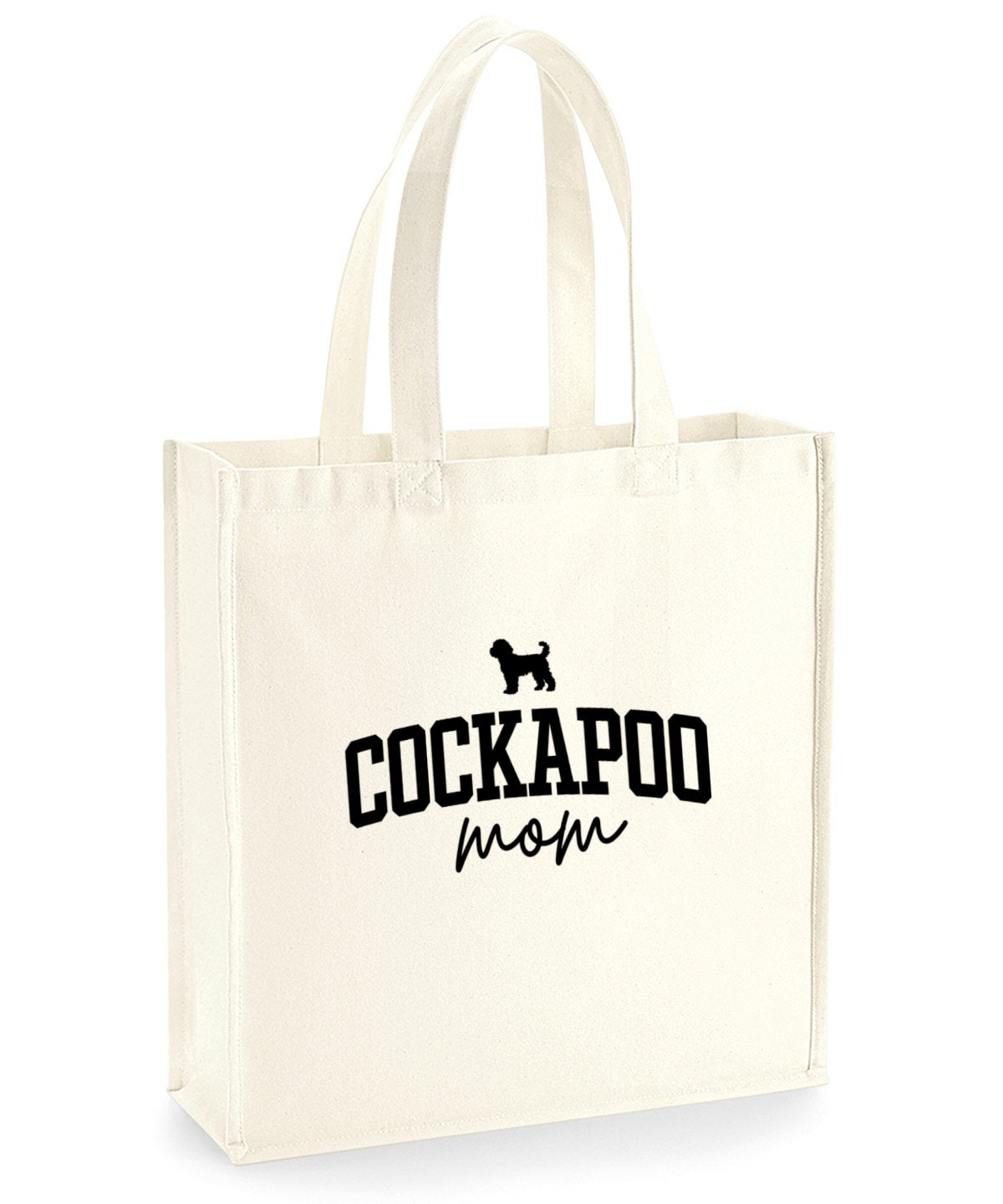 Cockapoo Mum  Premium Canvas Tote Bag
