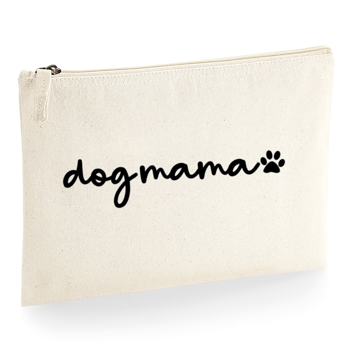 Dogmama Natural Canvas Pouch - Dog Accessory Bag