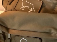 video of personalised dog walking waist bags