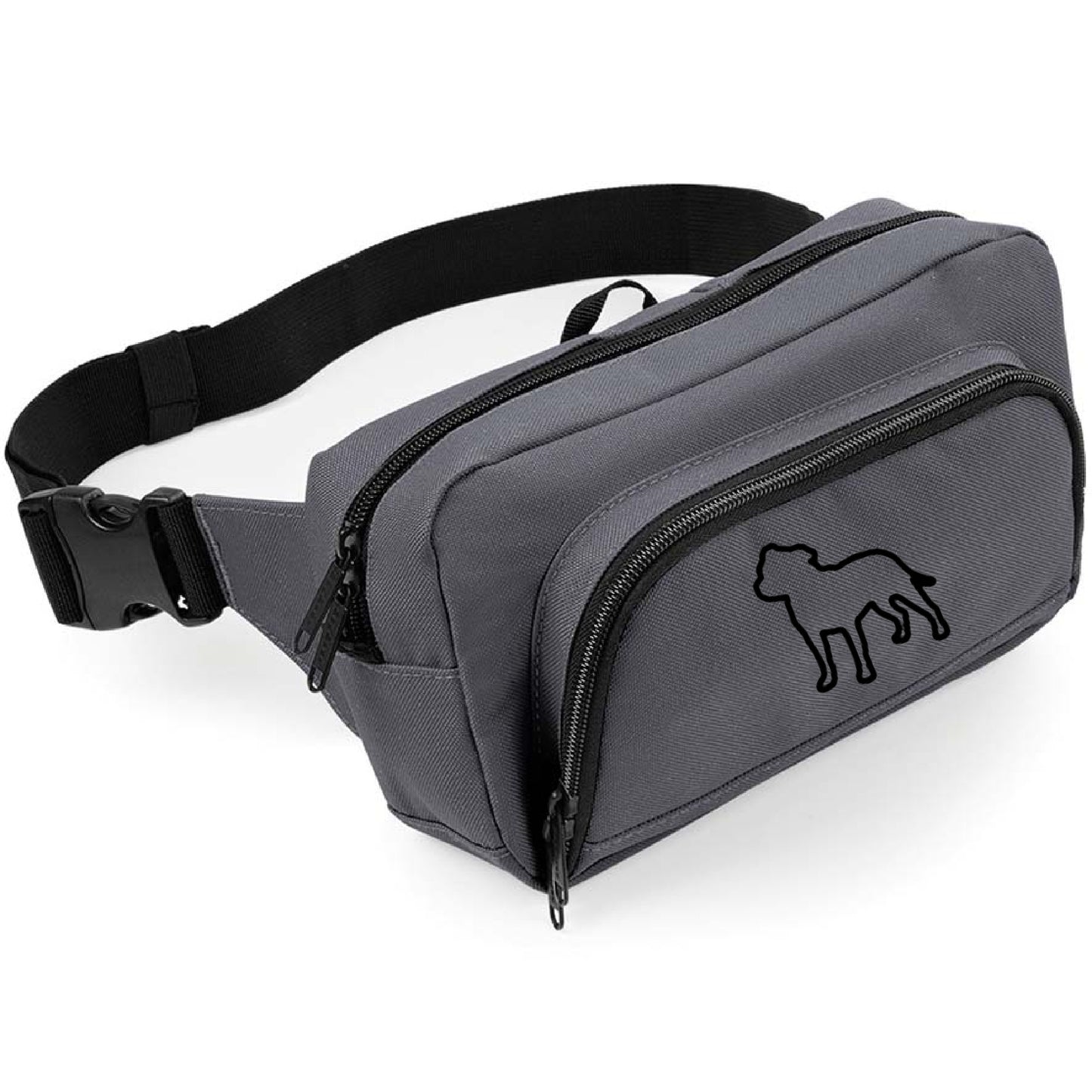 ANY BREED Dog Walking Organiser Waistpack grey