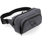 Load image into Gallery viewer, ANY BREED Dog Walking Organiser Waistpack grey
