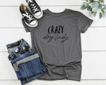 Load image into Gallery viewer, charcoal dog slogan t shirt
