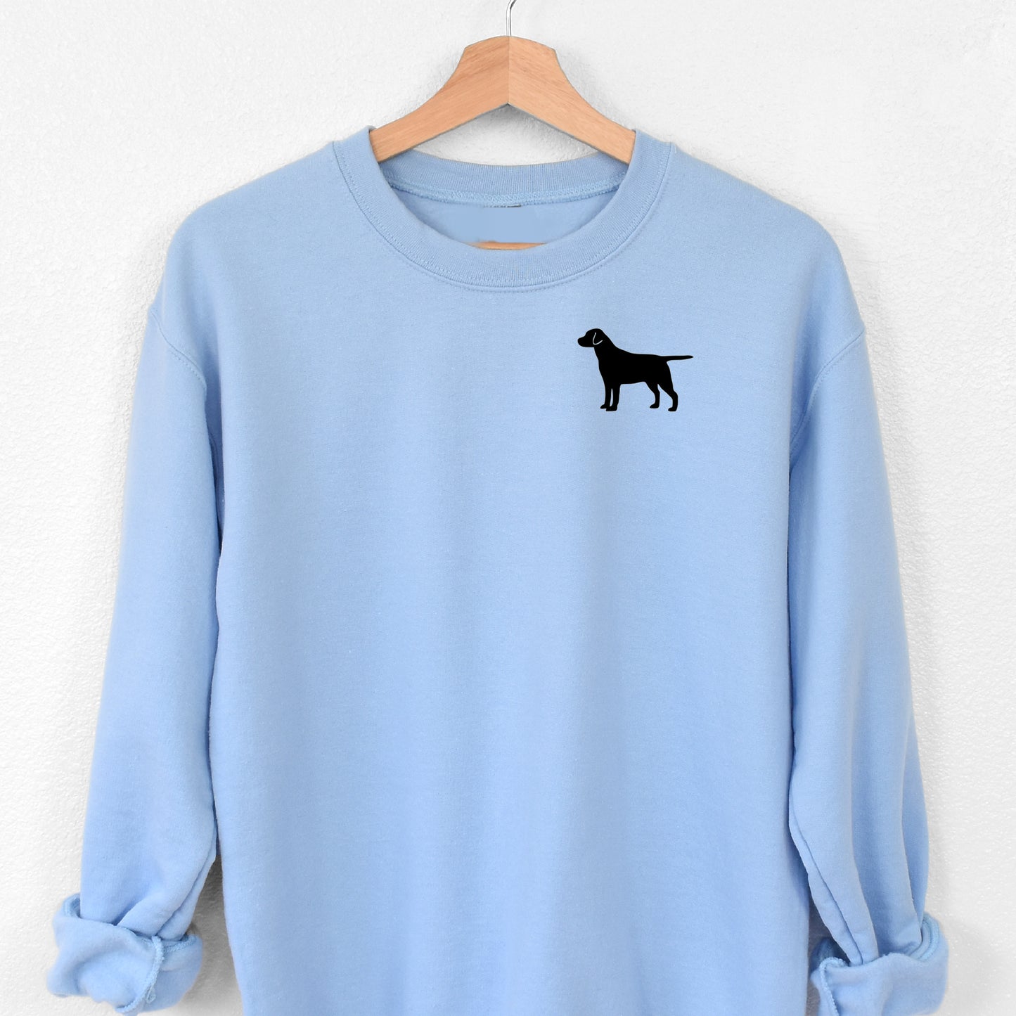 Dog Logo Sweatshirt - Customise with ANY Dog Breed - Unisex Relaxed Fit