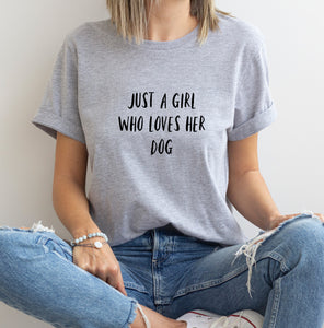 Grey Dog slogan t shirt