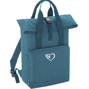 Roll top back pack airforce blue