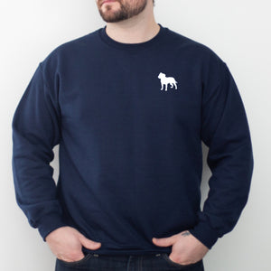 Dog Sweatshirt - Personalise with ANY DOG BREED - Relaxed Fit