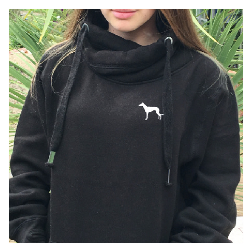 any breed cowl neck hoodie