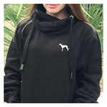 Load image into Gallery viewer, any breed cowl neck hoodie
