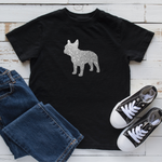 Load image into Gallery viewer, Kids French Bulldog T Shirt, Kids T Shirt
