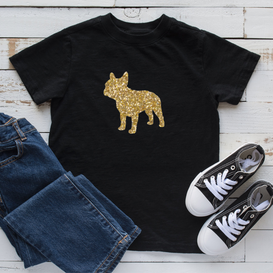 Kids French Bulldog T Shirt, Kids T Shirt