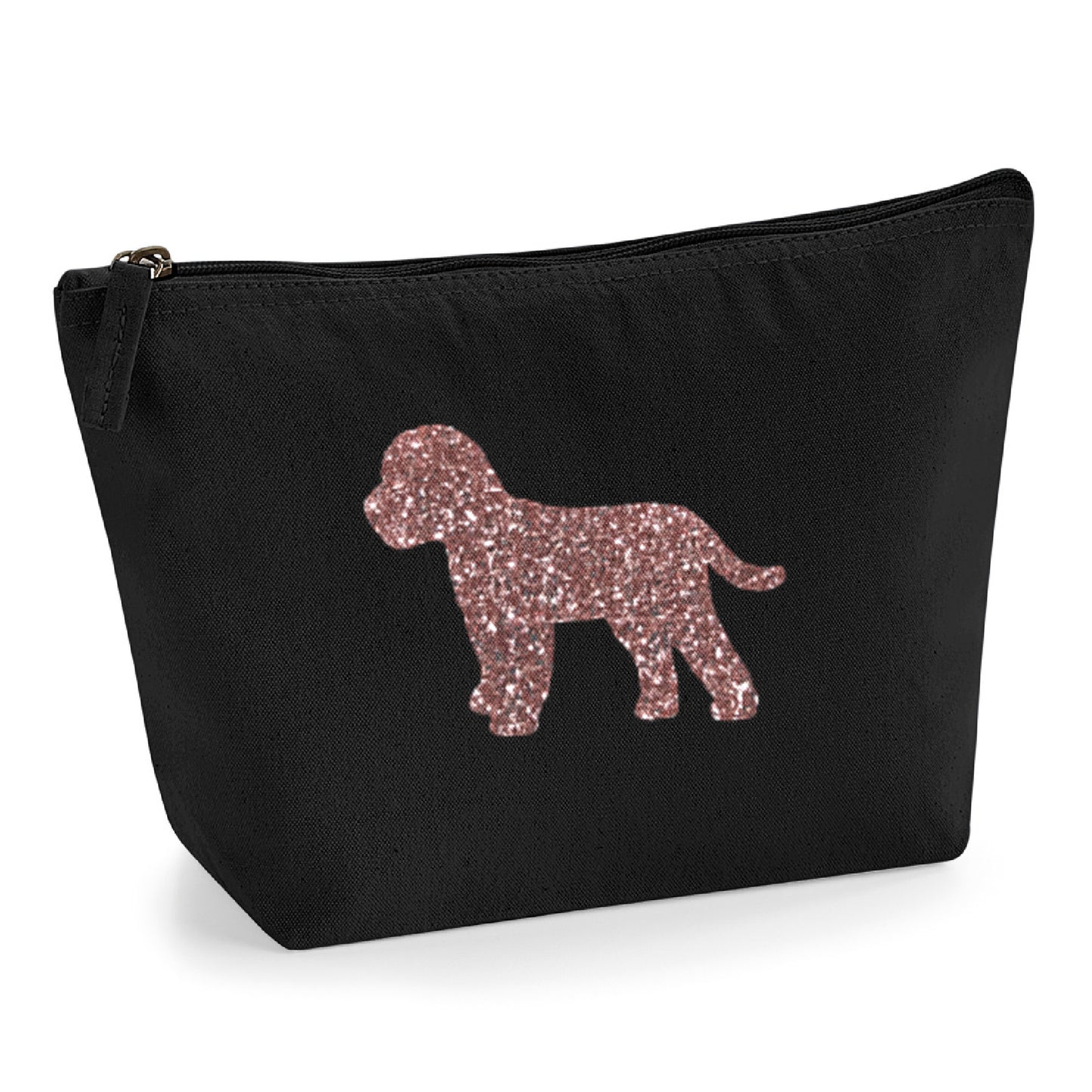 Dog Make Up Bag - Personalise with ANY Dog Breed - Organic Canvas