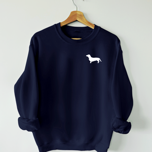 Dog Logo Sweatshirt - Customise with ANY Dog Breed - Unisex Relaxed Fit