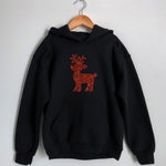 Load image into Gallery viewer, Christmas Kids Hoodie, Children&#39;s Christmas Sweater, Reindeer Christmas Hoodie
