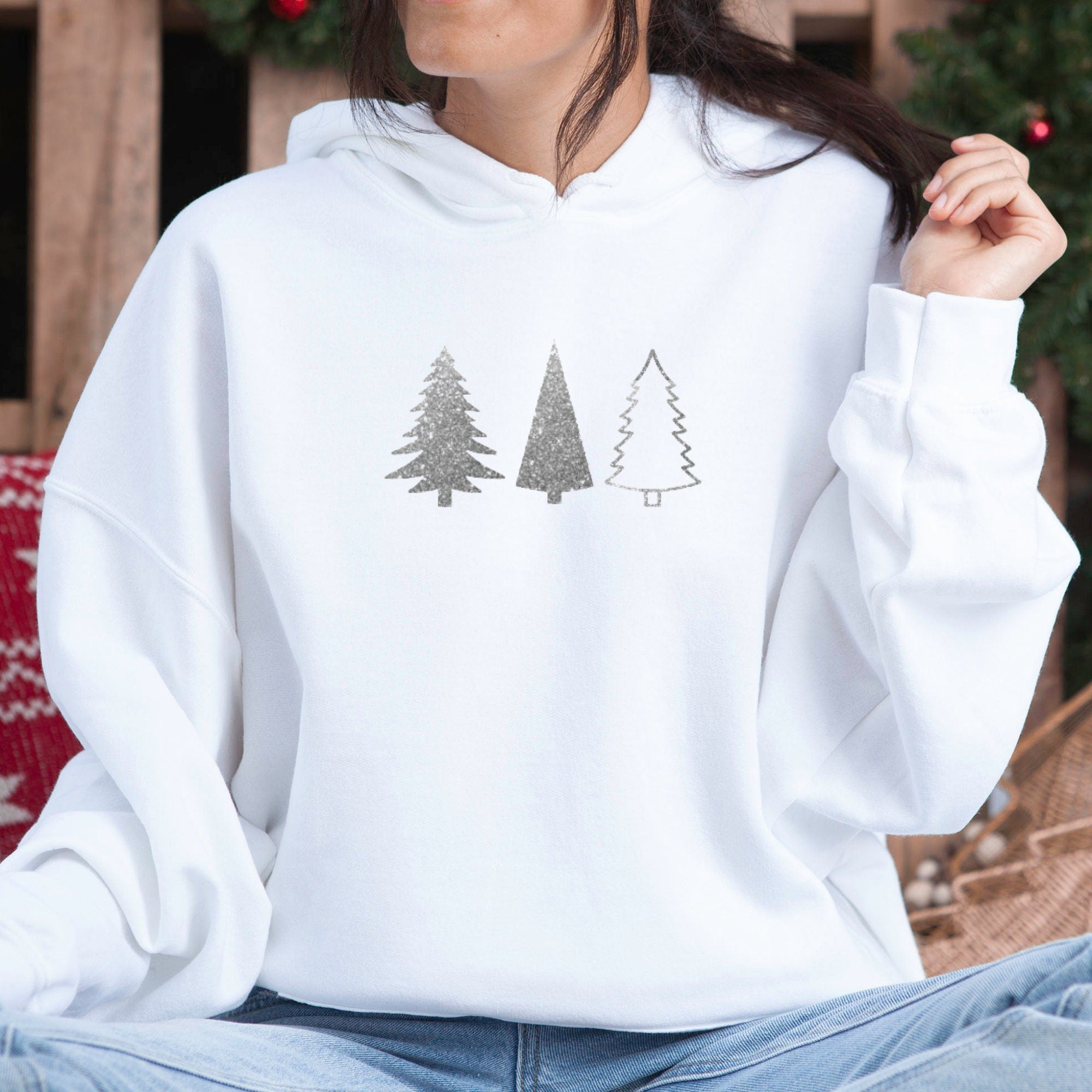 christmas tree hoodie