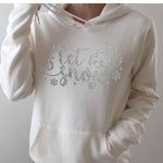 Load image into Gallery viewer, Christmas Hoodie, Let it Snow Sweatshirt, Oversized Hoodie, Christmas Jumper
