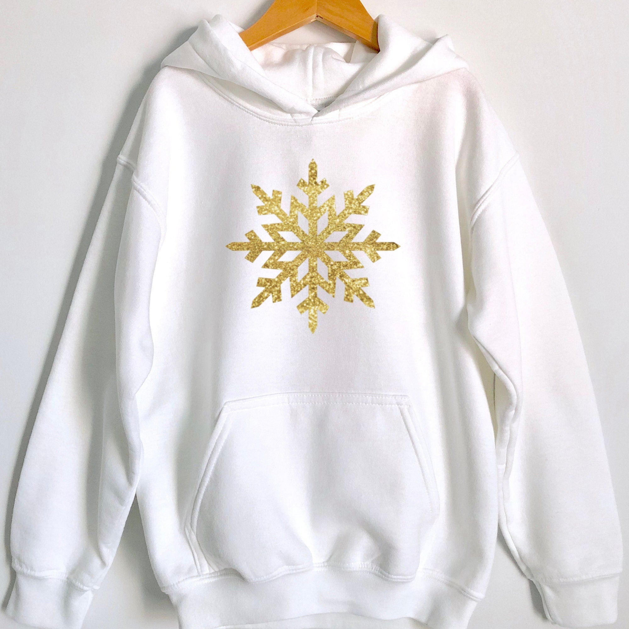 Christmas Kids Hoodie, Children&#39;s Christmas Sweater, Snowflake Christmas Hoodie