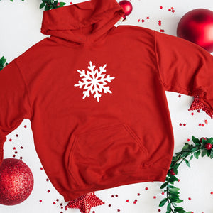 Christmas Kids Hoodie, Children&#39;s Christmas Sweater, Snowflake Christmas Hoodie