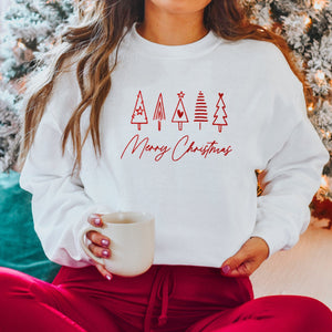 Christmas Sweatshirt, Merry Christmas Jumper, Oversized Sweatshirt