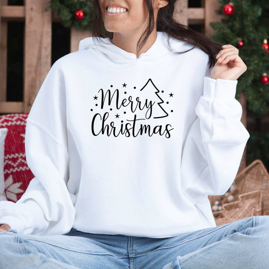 Merry Christmas Hoodie, Oversized Hoodie, Christmas Jumper