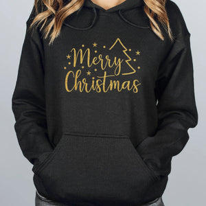 Merry Christmas Hoodie, Oversized Hoodie, Christmas Jumper